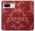 S3817 Motif de fleurs de cerisier floral rouge Etui Coque Housse pour Google Pixel 8