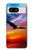 S3841 Pygargue à tête blanche volant dans un ciel coloré Etui Coque Housse pour Google Pixel 8