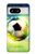 S3844 Ballon de football de football rougeoyant Etui Coque Housse pour Google Pixel 8
