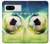 S3844 Ballon de football de football rougeoyant Etui Coque Housse pour Google Pixel 8