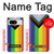 S3846 Drapeau de fierté LGBT Etui Coque Housse pour Google Pixel 8