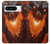 S0414 Dragon de feu Etui Coque Housse pour Google Pixel 8 pro