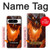 S0414 Dragon de feu Etui Coque Housse pour Google Pixel 8 pro