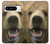 S0840 Grizzly Bear visage Etui Coque Housse pour Google Pixel 8 pro