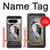 S0855 Aigle Métal Etui Coque Housse pour Google Pixel 8 pro