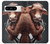 S1271 Vache Folle Etui Coque Housse pour Google Pixel 8 pro