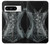 S1639 Gothique Corset Noir Etui Coque Housse pour Google Pixel 8 pro