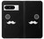 S1946 Sir Mustache Minimalisme Etui Coque Housse pour Google Pixel 8 pro