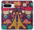 S2353 Paris Dessin Motif de Millésime Etui Coque Housse pour Google Pixel 8 pro