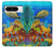 S2568 Mer Poissons marins Coraux Sous-marine Océan Etui Coque Housse pour Google Pixel 8 pro