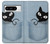 S2641 Noir Chat Poche Etui Coque Housse pour Google Pixel 8 pro