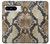 S2703 Serpent Texture Imprimé graphique Peau Etui Coque Housse pour Google Pixel 8 pro