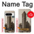 S2832 New York 1903 Flatiron Cartes Postales Bâtiment Etui Coque Housse pour Google Pixel 8 pro
