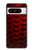 S2879 Rouge Arowana écailles de poisson Etui Coque Housse pour Google Pixel 8 pro