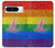 S2900 Arc en ciel LGBT Fierté lesbienne Drapeau Etui Coque Housse pour Google Pixel 8 pro