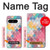 S2947 Bonbons Minimal Couleurs pastel Etui Coque Housse pour Google Pixel 8 pro