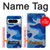 S2958 Armée Bleu Camo Camouflage Etui Coque Housse pour Google Pixel 8 pro