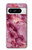 S3052 Rose Marbre Imprimé graphique Etui Coque Housse pour Google Pixel 8 pro