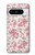 S3095 Motif Rose millésimé Etui Coque Housse pour Google Pixel 8 pro