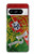 S3300 Portugal Drapeau graphique Football Millésime Etui Coque Housse pour Google Pixel 8 pro