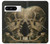S3358 Vincent Van Gogh Skeleton cigarette Etui Coque Housse pour Google Pixel 8 pro