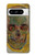 S3359 Vincent Van Gogh Crâne Etui Coque Housse pour Google Pixel 8 pro