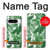 S3457 Papier Palm Monstera Etui Coque Housse pour Google Pixel 8 pro