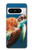 S3497 Vert tortue de mer Etui Coque Housse pour Google Pixel 8 pro