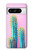 S3673 Cactus Etui Coque Housse pour Google Pixel 8 pro