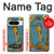 S3746 Carte de tarot le monde Etui Coque Housse pour Google Pixel 8 pro