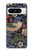 S3791 William Morris Strawberry Thief Fabric Etui Coque Housse pour Google Pixel 8 pro