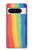 S3799 Arc-en-ciel aquarelle vertical mignon Etui Coque Housse pour Google Pixel 8 pro