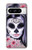 S3821 Sugar Skull Steampunk Fille Gothique Etui Coque Housse pour Google Pixel 8 pro