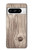 S3822 Graphique de la texture du bois imprimé Etui Coque Housse pour Google Pixel 8 pro