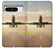 S3837 Avion Décollage Sunrise Etui Coque Housse pour Google Pixel 8 pro