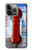 S3925 Collage Téléphone Public Vintage Etui Coque Housse pour iPhone 14 Pro