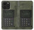 S3959 Impression graphique de la radio militaire Etui Coque Housse pour iPhone 14 Pro