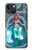 S3911 Jolie petite sirène Aqua Spa Etui Coque Housse pour iPhone 14 Plus