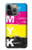 S3930 Clé jaune cyan magenta Etui Coque Housse pour iPhone 14 Pro Max