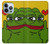 S3945 Pepe Love doigt du milieu Etui Coque Housse pour iPhone 13 Pro