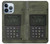 S3959 Impression graphique de la radio militaire Etui Coque Housse pour iPhone 13 Pro