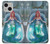 S3911 Jolie petite sirène Aqua Spa Etui Coque Housse pour iPhone 13 mini