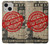 S3937 Texte Top Secret Art Vintage Etui Coque Housse pour iPhone 13 mini