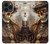 S3949 Crâne Steampunk Fumer Etui Coque Housse pour iPhone 13 Pro Max