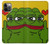 S3945 Pepe Love doigt du milieu Etui Coque Housse pour iPhone 12, iPhone 12 Pro