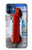 S3925 Collage Téléphone Public Vintage Etui Coque Housse pour iPhone 12 mini