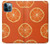 S3946 Motif orange sans couture Etui Coque Housse pour iPhone 12 Pro Max