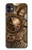 S3927 Boussole Horloge Gage Steampunk Etui Coque Housse pour iPhone 11