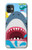 S3947 Caricature d'hélicoptère de requin Etui Coque Housse pour iPhone 11