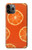 S3946 Motif orange sans couture Etui Coque Housse pour iPhone 11 Pro